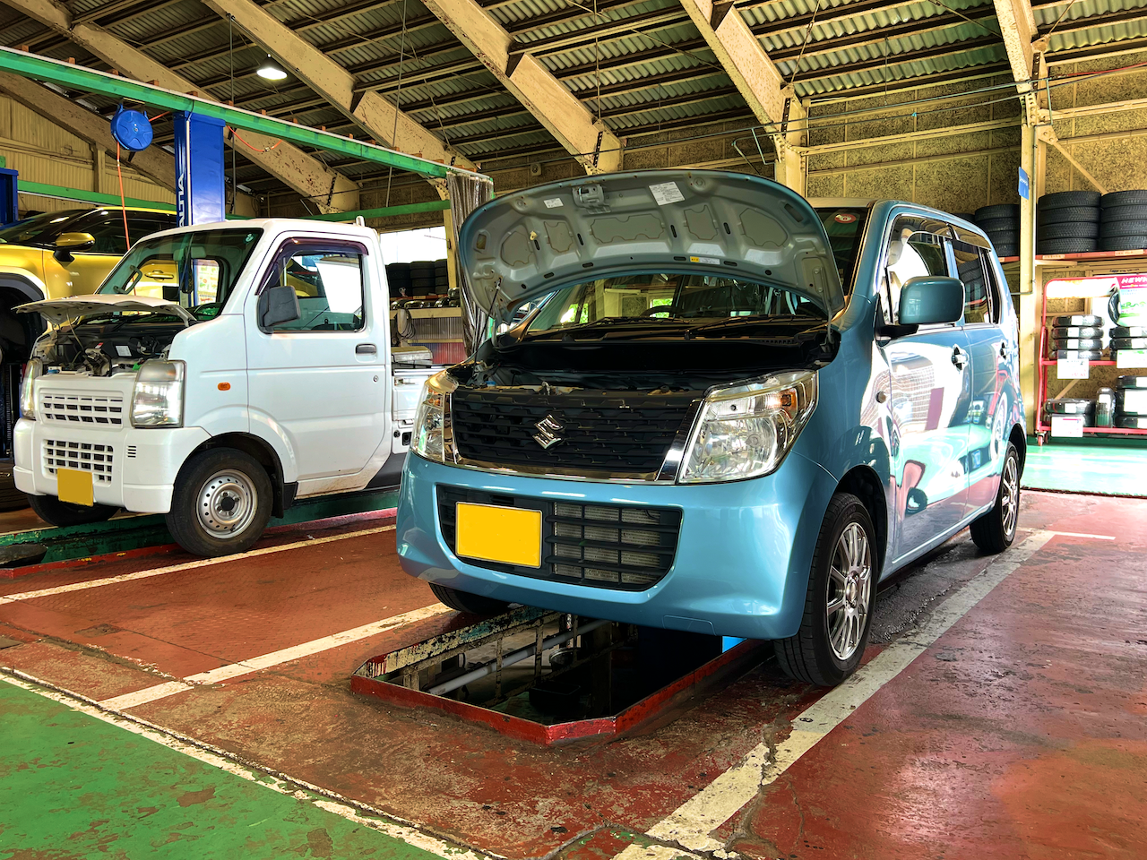 プロフェッショナルな自動車整備工場